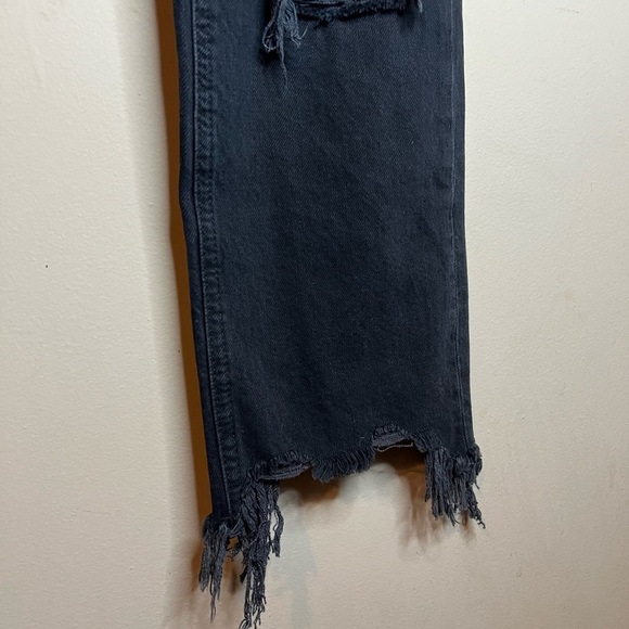 NWOT Free People We The Free Maggie Straight Distressed Jeans - Picture 8 of 10